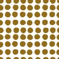 Simple polka dot pattern. seamless vector polka dots pattern